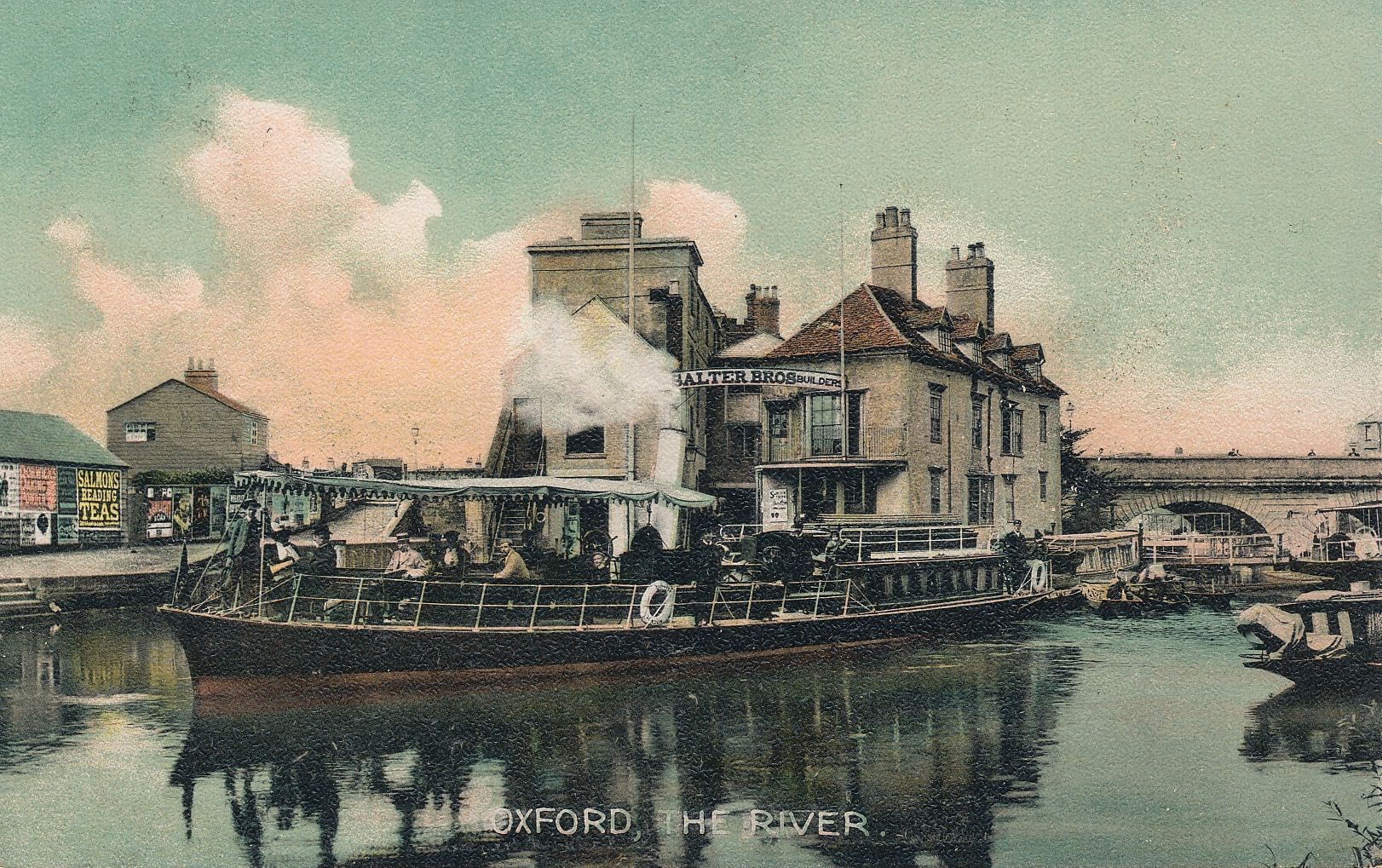 Oxford - The river and Salter’s steamer