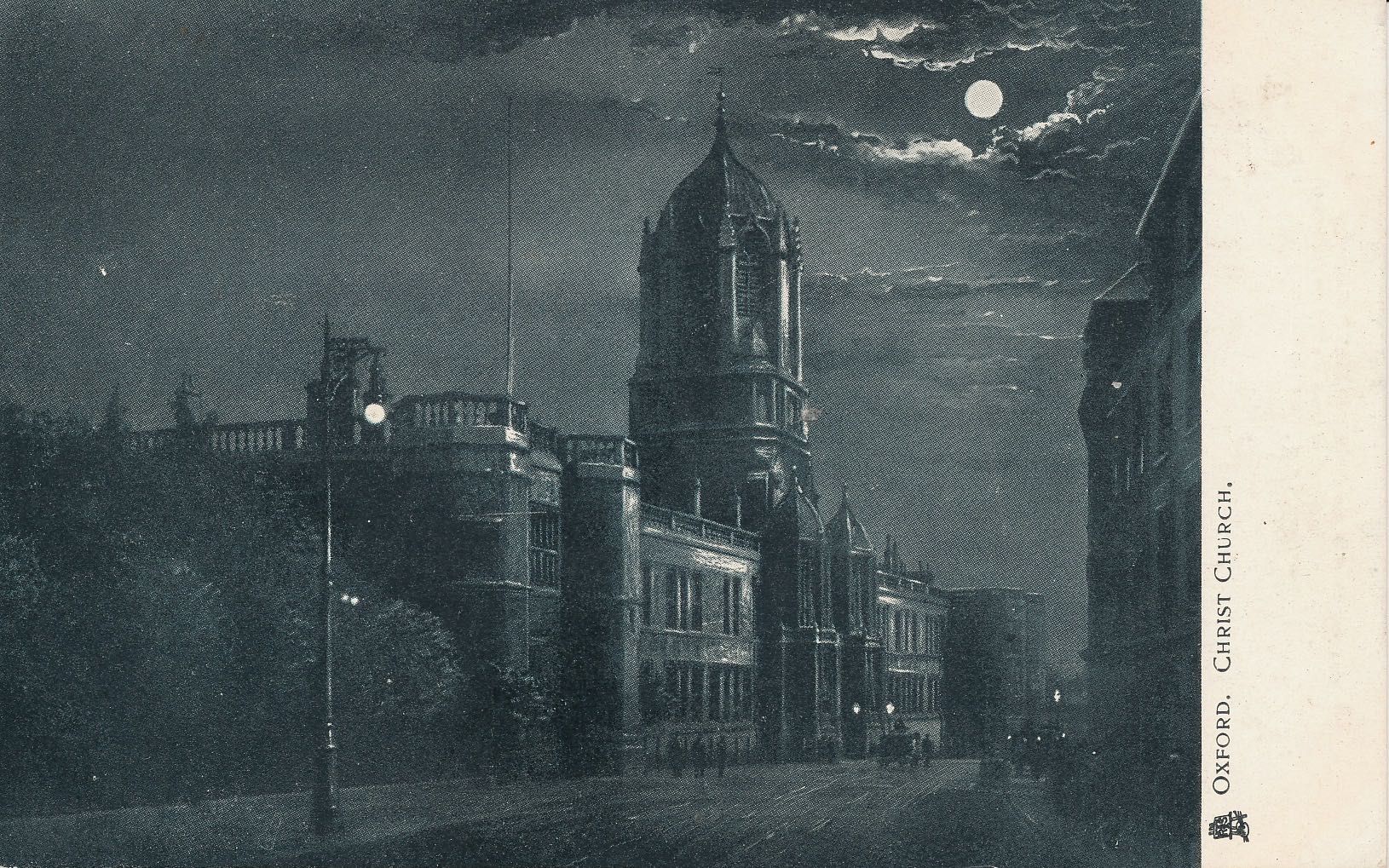 Christ Church by moonlight
