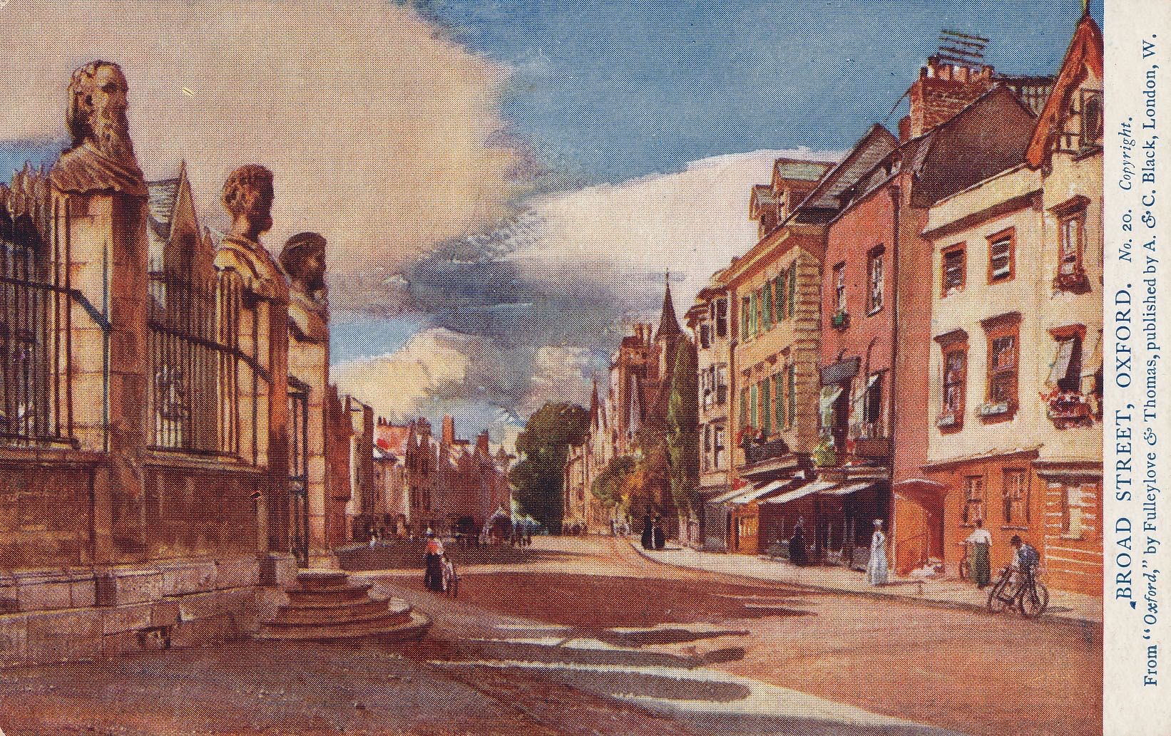 Broad Street - Sheldonian Theatre & Blackwells