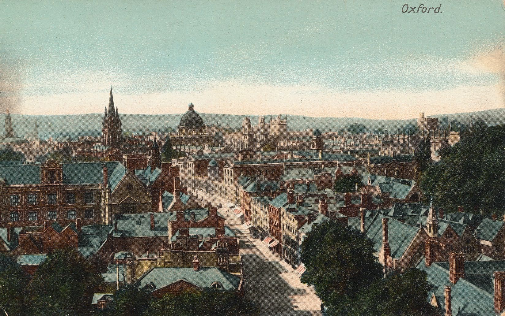 Oxford - General View (as from Magdalen Tower)