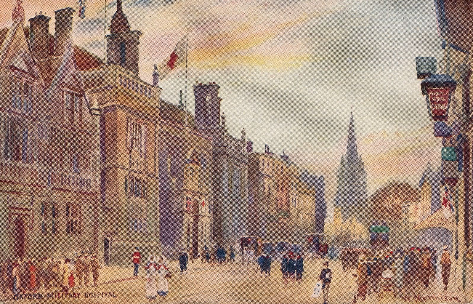 Examination Schools used as Military Hospital during WWI