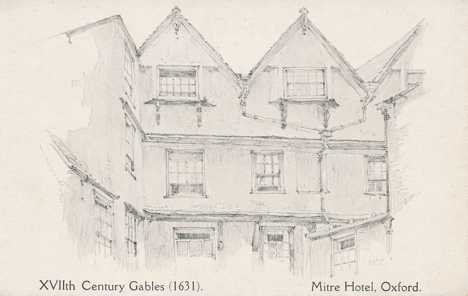 17th Century Gables - The Mitre Hotel