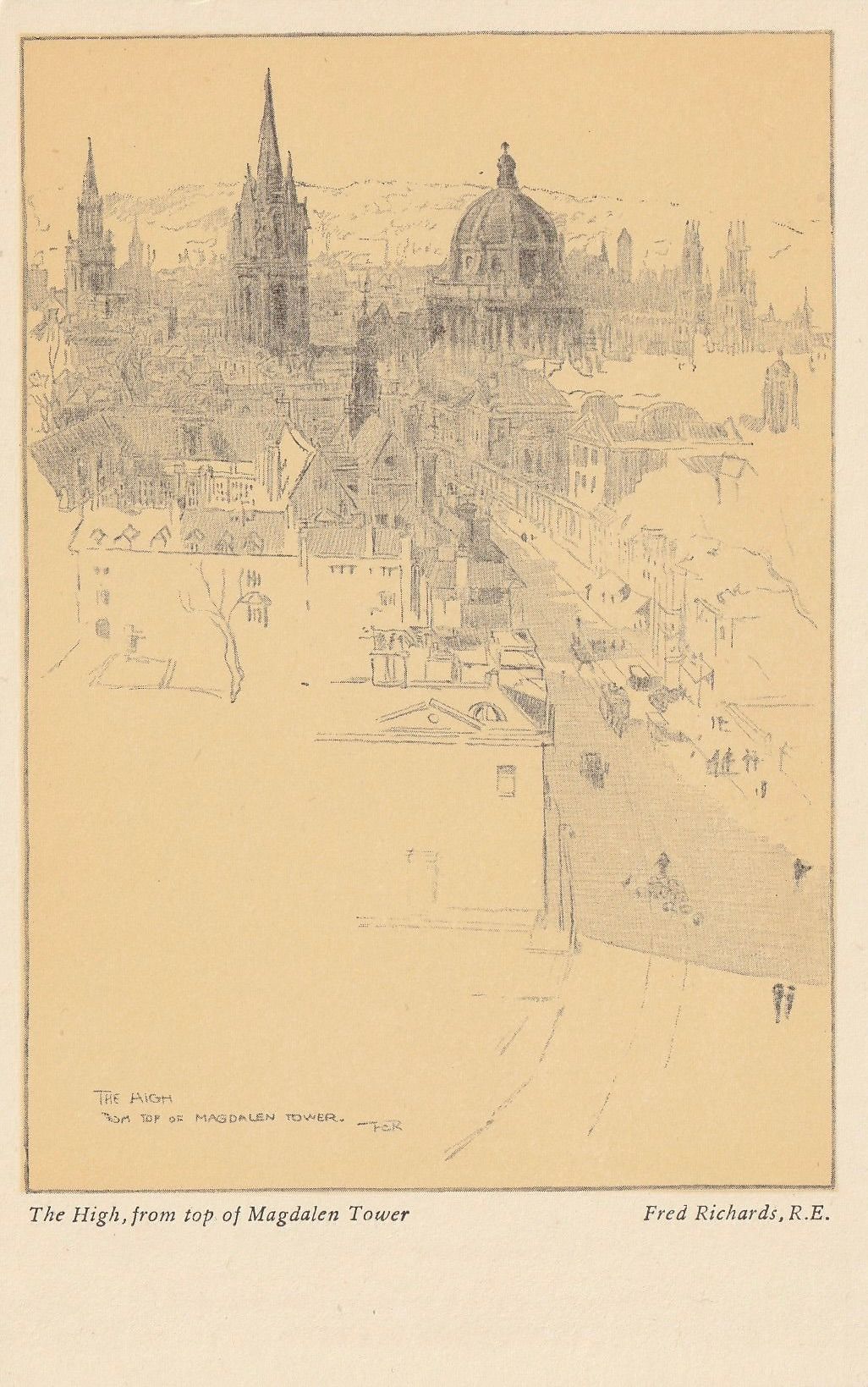 The High from Magdalen Tower