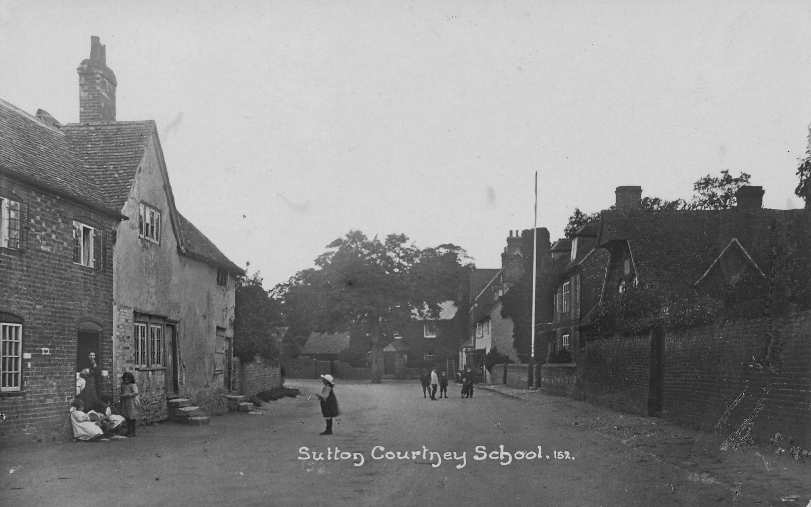 Sutton Courtenay School, Church Street c 1900