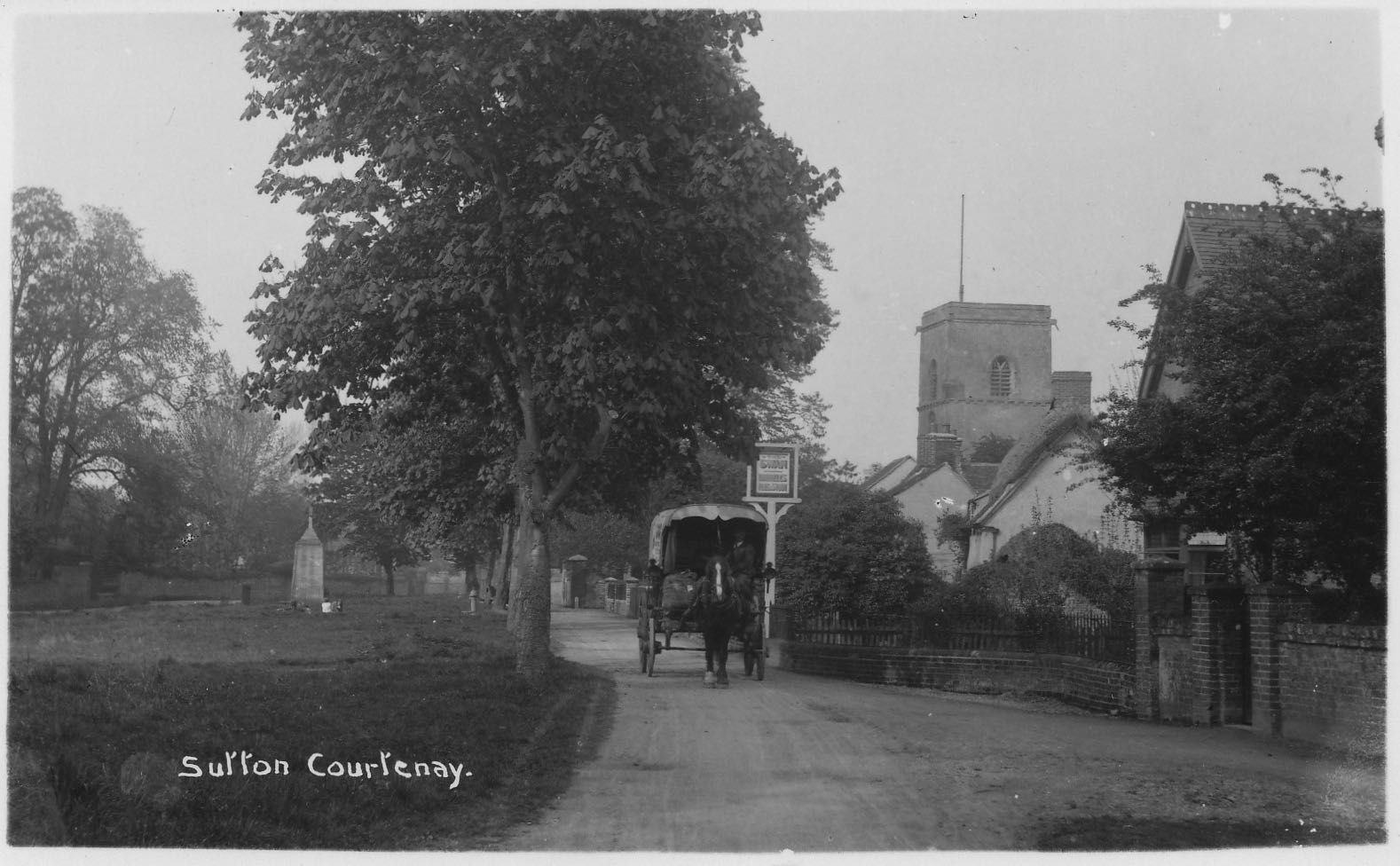 Village Green, Church & Swan Inn