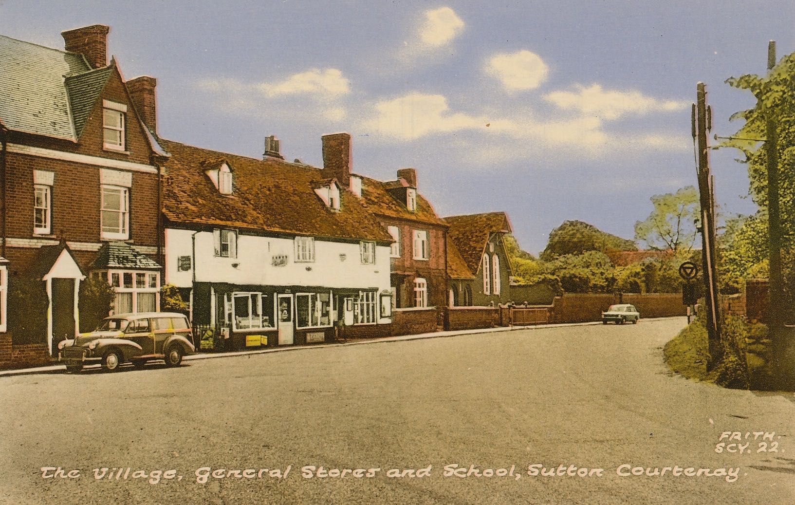 High Street, General Stores & School