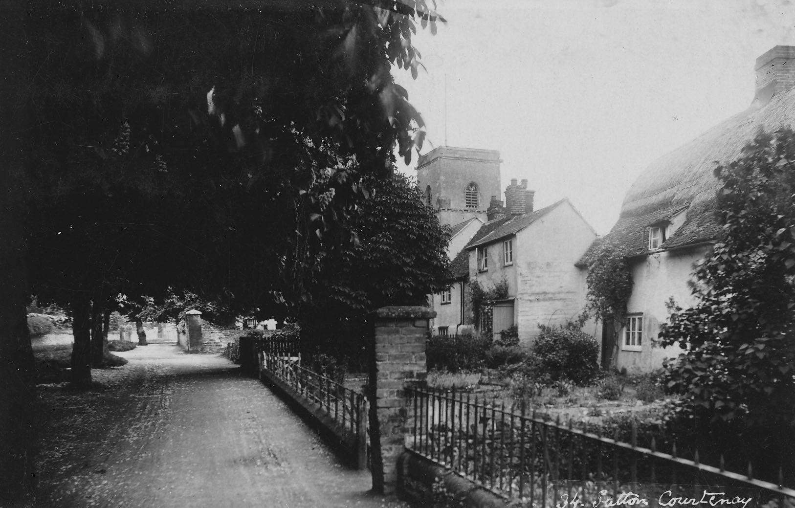 Lane adjacent to Village Green