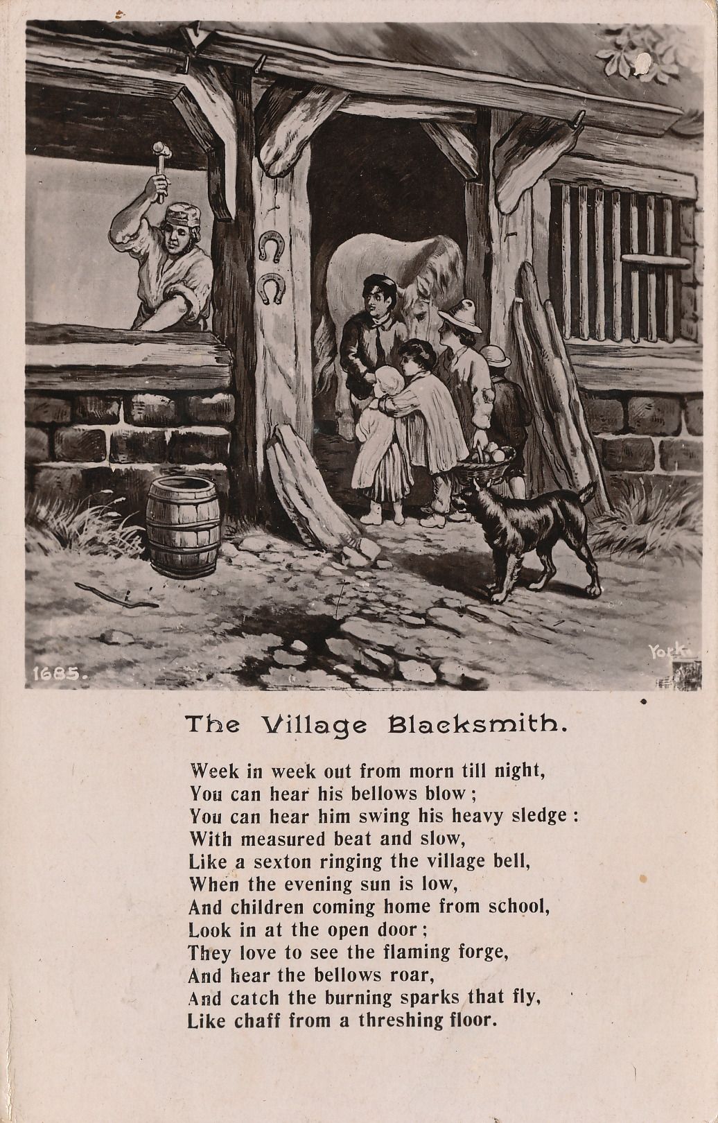 The Village Blacksmith